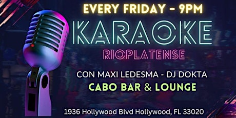 KARAOKE FRIDAY NIGHT