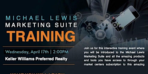 Imagem principal do evento Michael Lewis Marketing Training