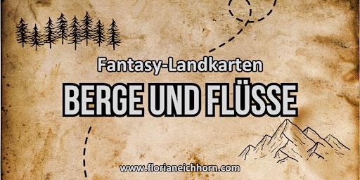 Primaire afbeelding van Realistische Fantasy-Karten: Berge und Flüsse