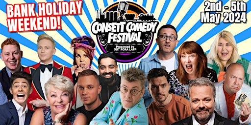 Hauptbild für Consett Comedy Festival 2024