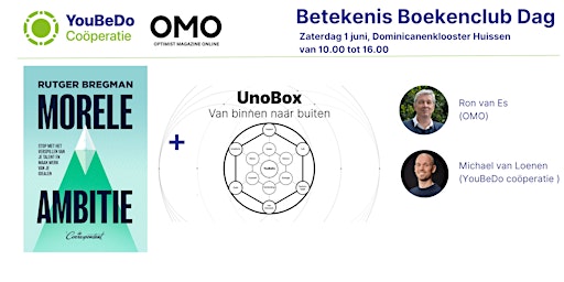 Betekenis Boekenclub Dag: Morele ambitie + Unobox workshop  primärbild