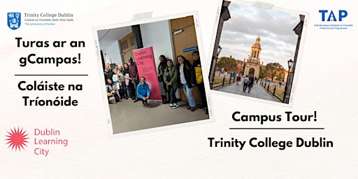 Free Walking Tour of Trinity College Dublin primary image