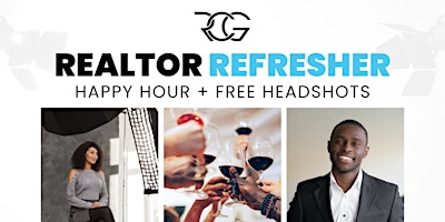 Imagen principal de Realtor Refresher: Happy Hour, Plus Free Headshots