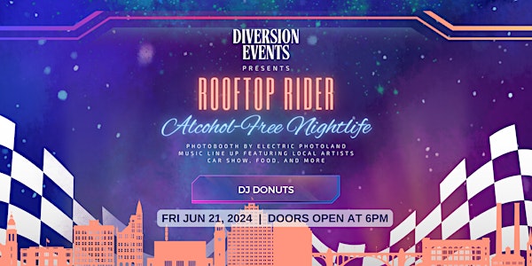 Rooftop Rider - Alcohol-Free Rootop Party by Diversion Events