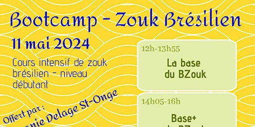 Imagen principal de Bootcamp - Zouk brésilien