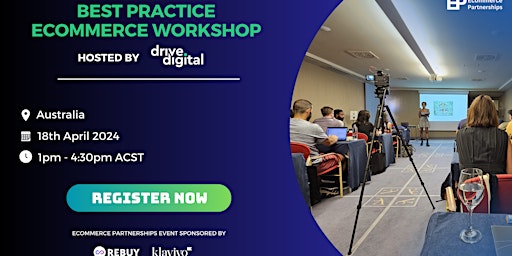 [RETAIL FEST] Best Practice Ecommerce Workshop  for Agencies & Brands primary image