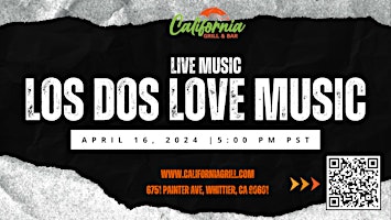 Imagem principal do evento Live Music Featuring "Los Dos Love Music"