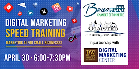 Small Business Speed Training: Marketing AI