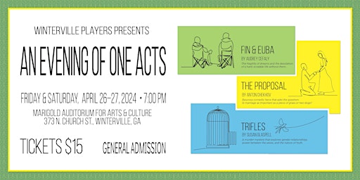 Image principale de An Evening of One Acts