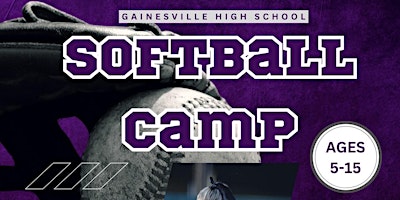 Primaire afbeelding van Gainesville High School's 2nd Annual Youth Softball Camp
