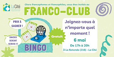 Franco-Club - Bingo primary image