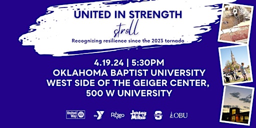 Imagem principal do evento United In Strength Stroll