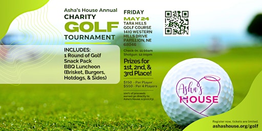 Imagem principal do evento Asha's House Annual Golf Tournament