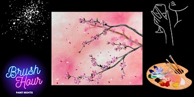 Paint & Sip - Cherry Blossoms primary image