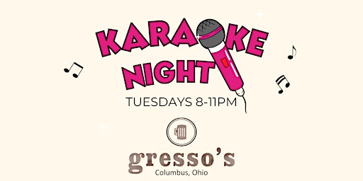 Primaire afbeelding van Gresso's Karaoke - Tuesdays