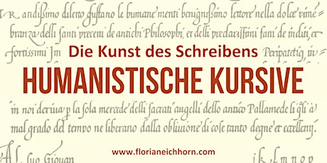 Kalligraphie: Die Humanistische Kursive