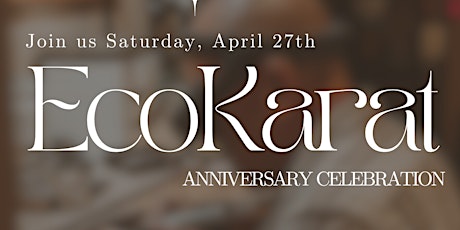 EcoKarats 18th Anniversary Celebration