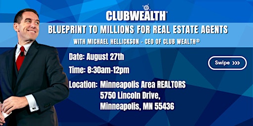 Immagine principale di Blueprint to Millions for Real Estate Agents | Minneapolis, MN 