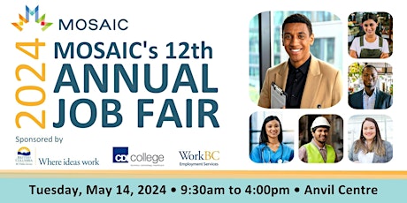 MOSAIC's 12th Annual Job Fair primary image