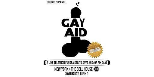 Imagem principal do evento GIRL GOD PRESENTS: GAY AID
