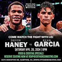 Primaire afbeelding van Fight Night at 29th & Green - HANEY vs GARCIA