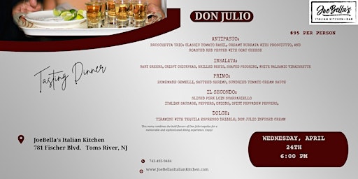 Don Juio Tasting Dinner primary image