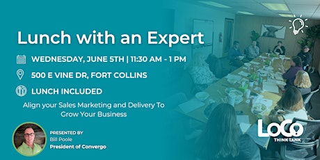 Lunch With an Expert- Align Your Sales Marketing