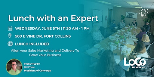 Lunch With an Expert- Align Your Sales Marketing primary image