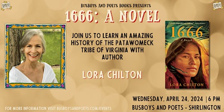 Imagem principal do evento 1666 | A Busboys and Poets Books Presentation