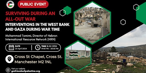 Hauptbild für Surviving During an All-Out War –   Interventions in the West Bank and Gaza