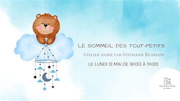 Primaire afbeelding van Atelier : Le sommeil des tout-petits