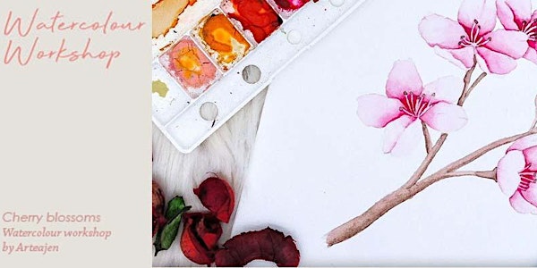 Cherry Blossom Watercolour Workshop