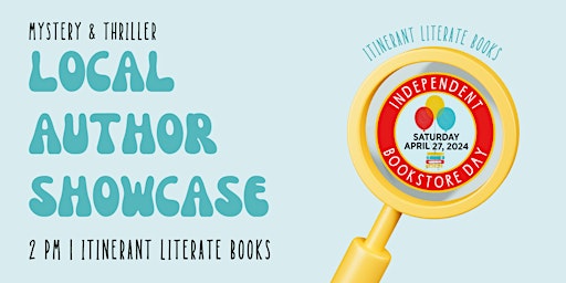 Primaire afbeelding van IBD 2024: Local Author Showcase