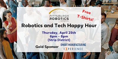 Image principale de Robotics and Tech Happy Hour