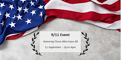Hauptbild für 9/11 Event