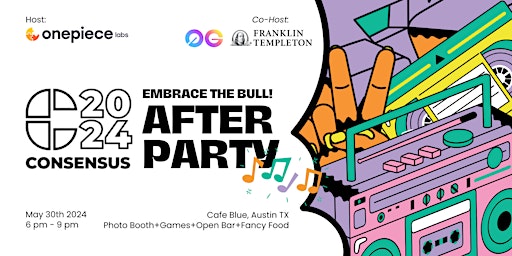 OnePiece Labs - Consensus24 Afterparty primary image