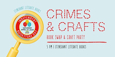 Imagen principal de IBD 2024: Book Swap & Craft Party