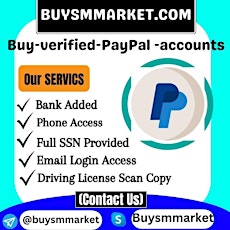 Buy Verified PayPal Account's 2024 Eventbrite