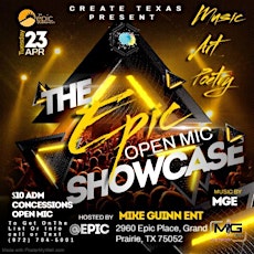 The Epic Open Mic Showcase. (Mental Health Awareness Month)