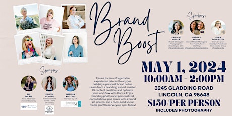 Brand Boost - Mastering Your Digital Presence Workshop