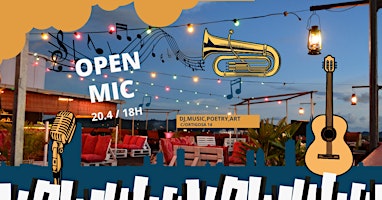 Primaire afbeelding van SUNSET OPEN MIC - Rooftop PARTY