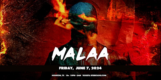 MALAA - Stereo Live Houston  primärbild