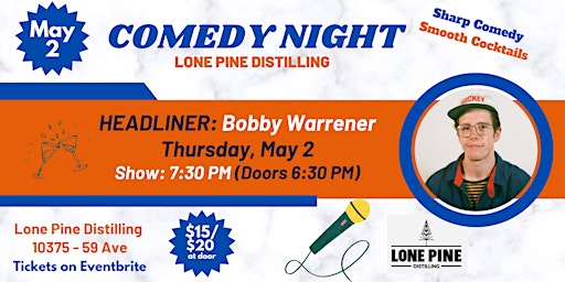Comedy Night at Lone Pine Distilling  primärbild