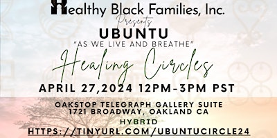 Imagem principal do evento Ubuntu Healing Circles