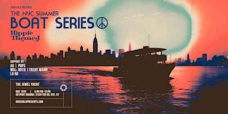 NYC Boat Series: Hippie Themed - 5/18