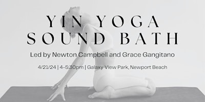 Imagem principal do evento Yin Yoga Sound Bath