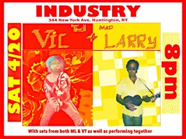 Imagem principal do evento Vic Thrill and Mad Larry at Industry