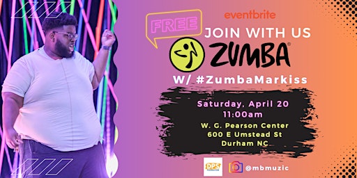 Free Zumba W/ #ZumbaMarkiss primary image