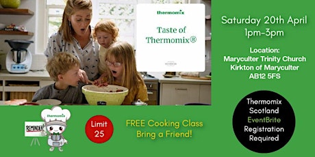 Taste of Thermomix Free Cooking Class