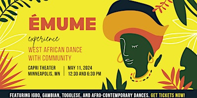 Primaire afbeelding van Emume: A West African Dance Celebration